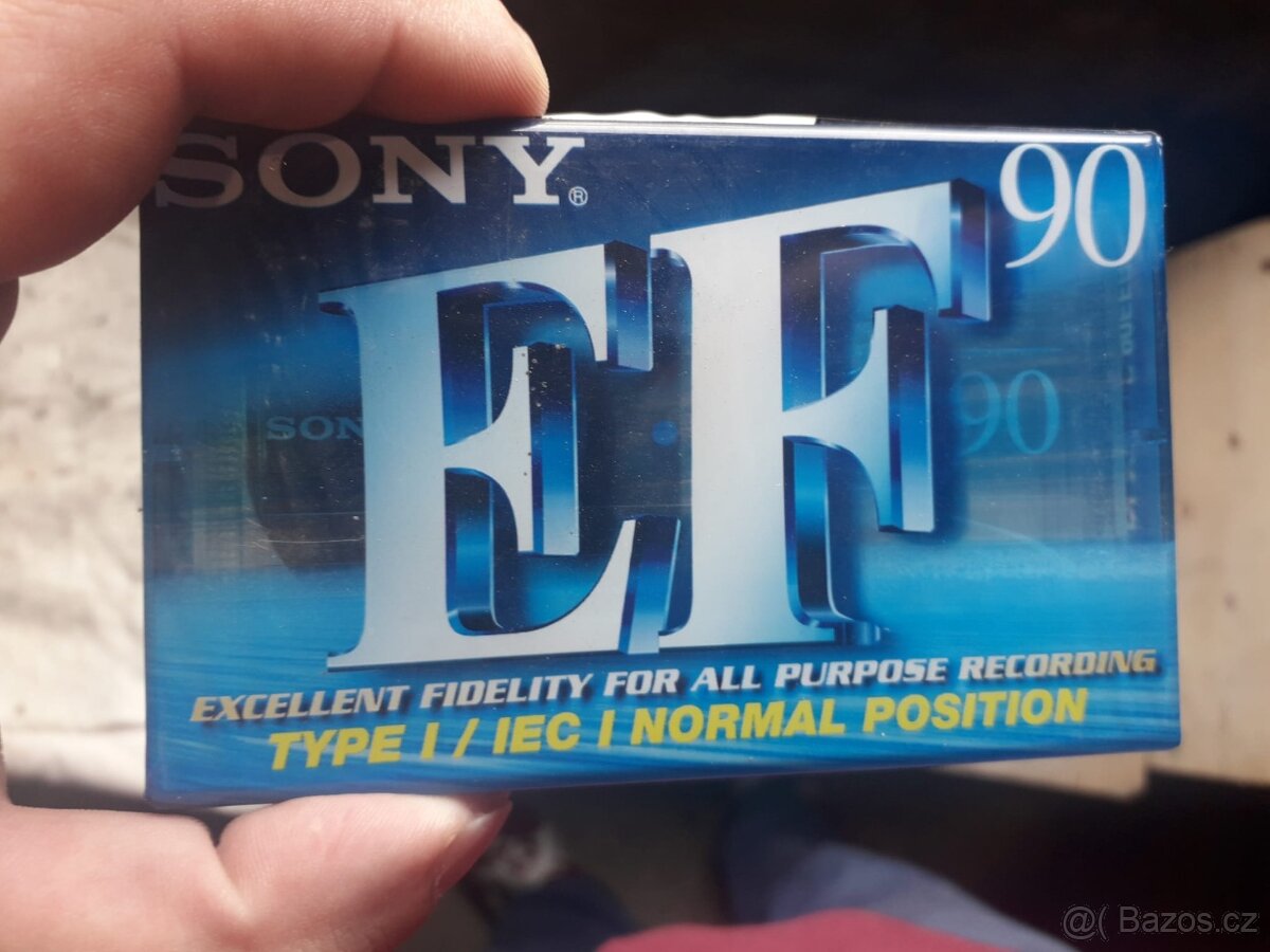 Audiokazeta Sony EF 90 (C-90EFB)