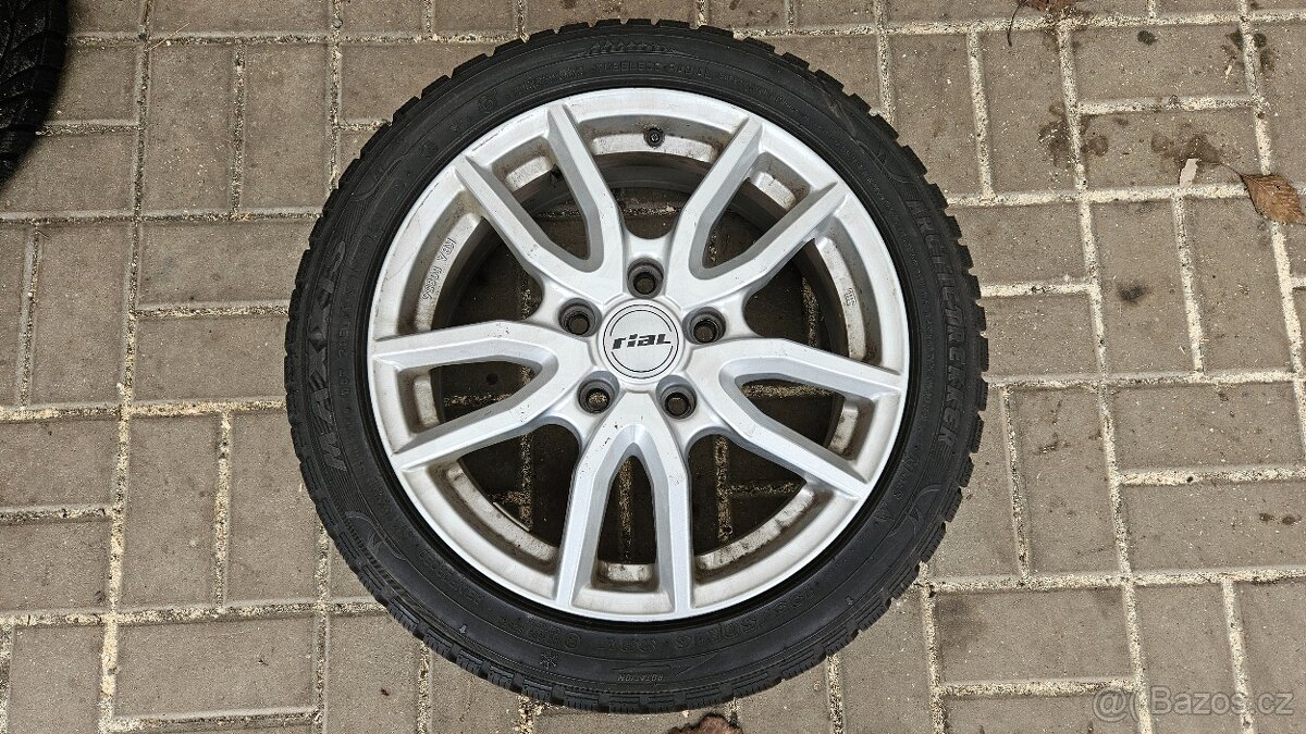 Zimní Sada Alu 5x114.3 195/50 R16 Rial