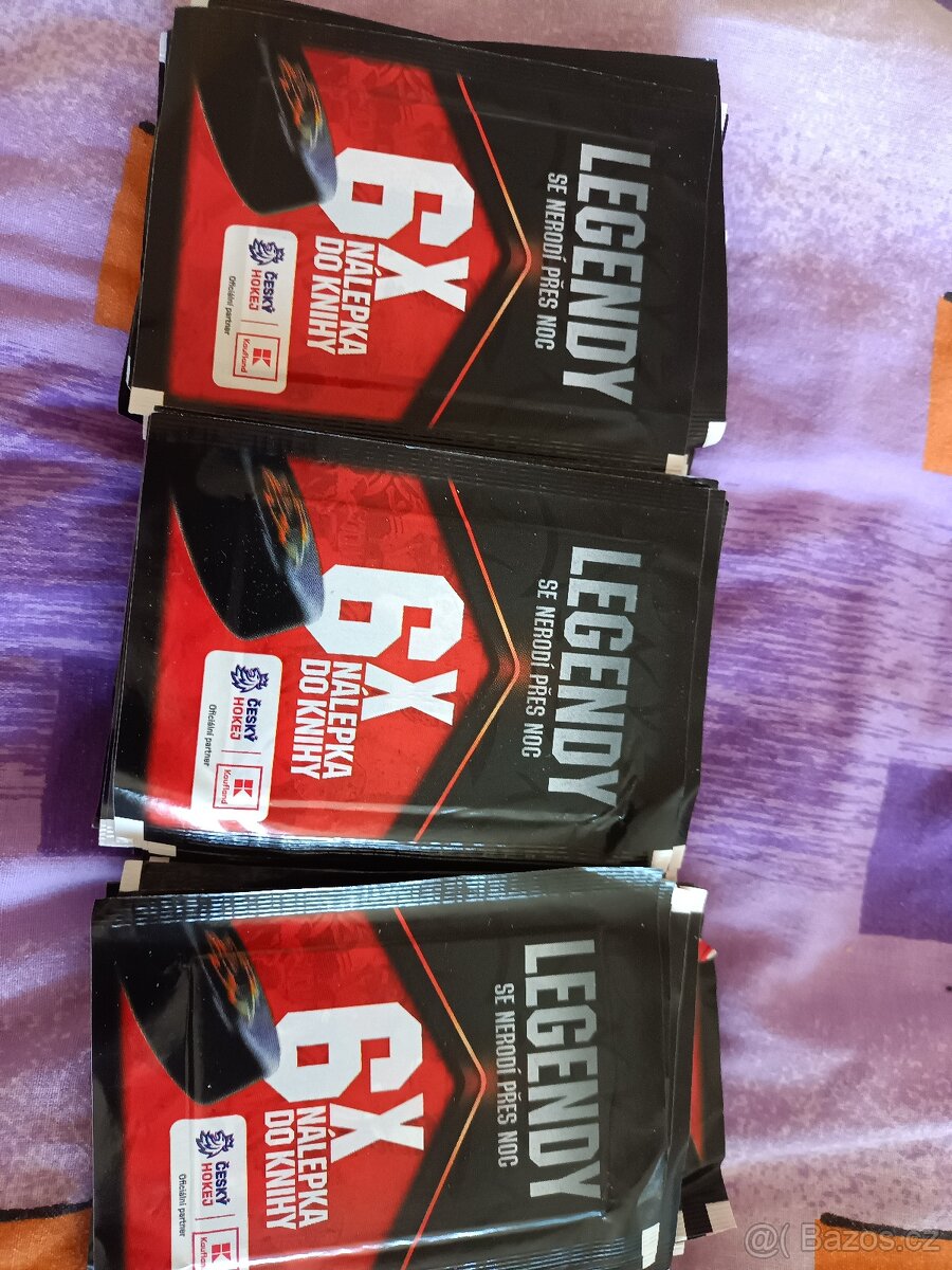 Hokejové kartičky kaufland