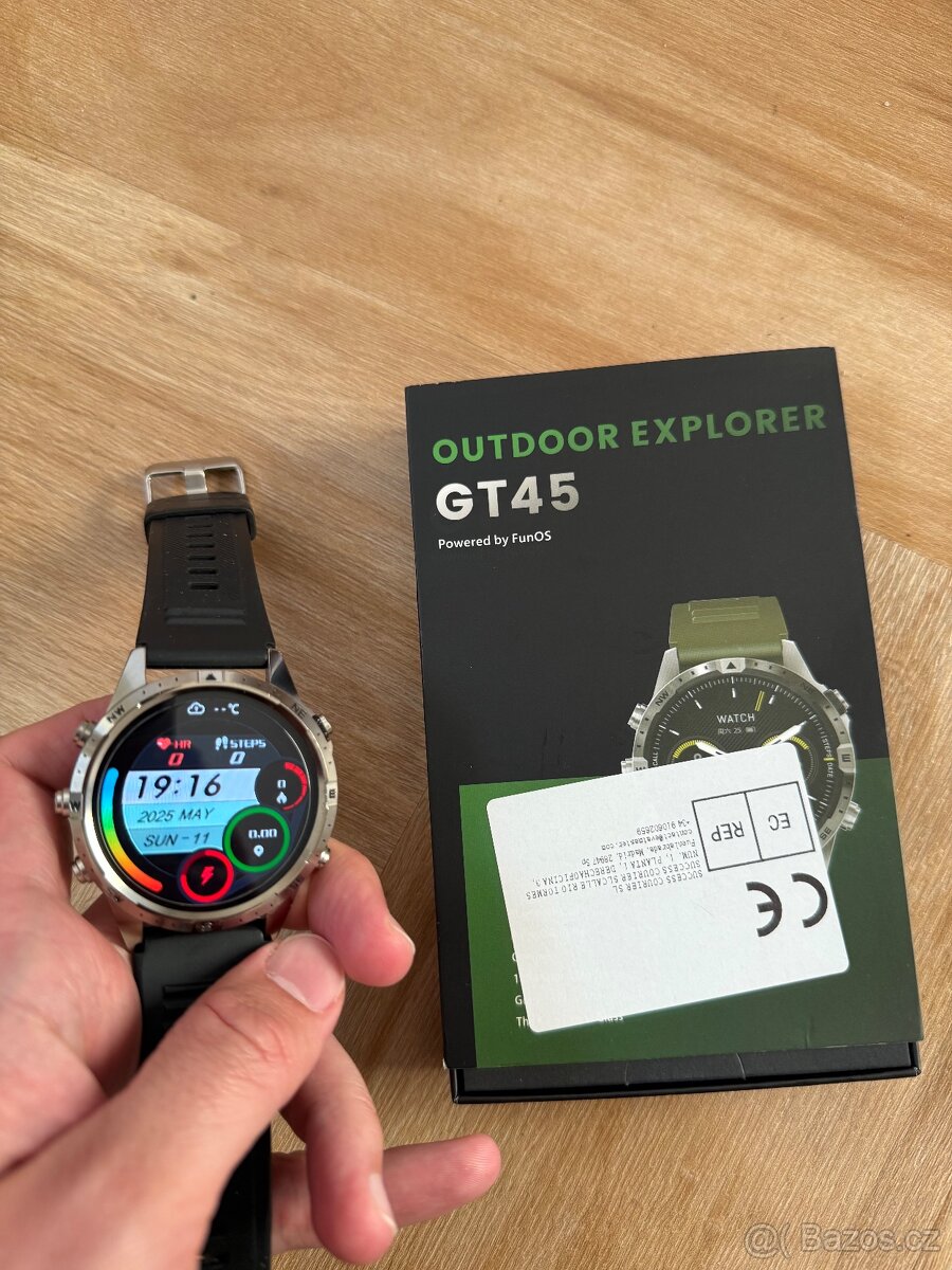 Chytré hodinky GT45 Outdoor explorer