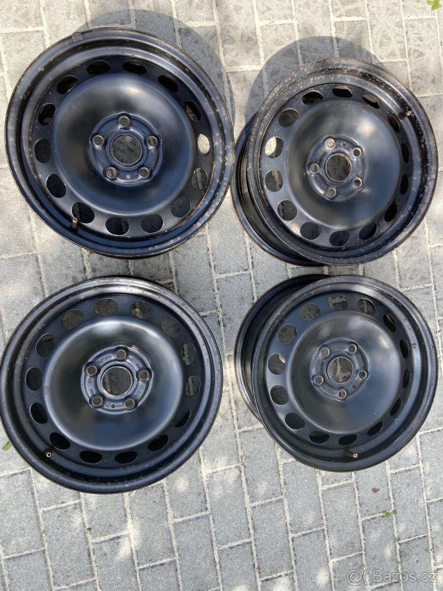 Plechove disky Audi/VW/Škoda R16