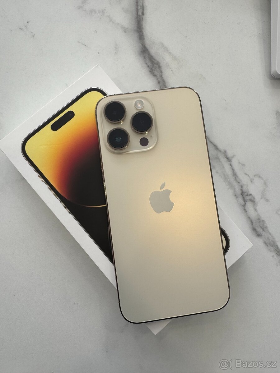 Apple iPhone 14 Pro Max, 128GB Gold (90%)