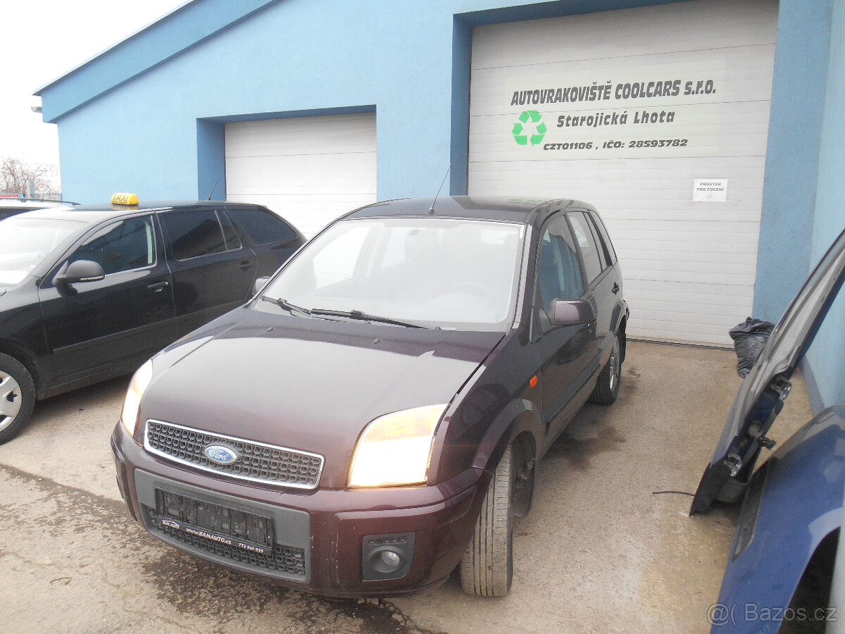 Ford Fusion 1,4 benzín 59 kW r. 2009 - díly