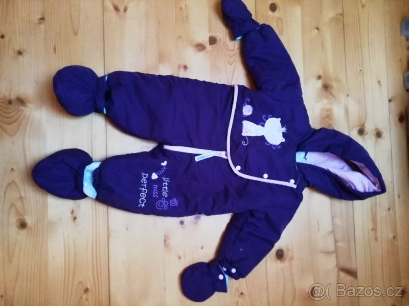 Zimní kombinéza 9-12 měsíců