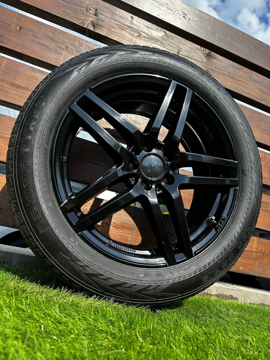 Alu kola 5x112 r19 s pneu (bor)