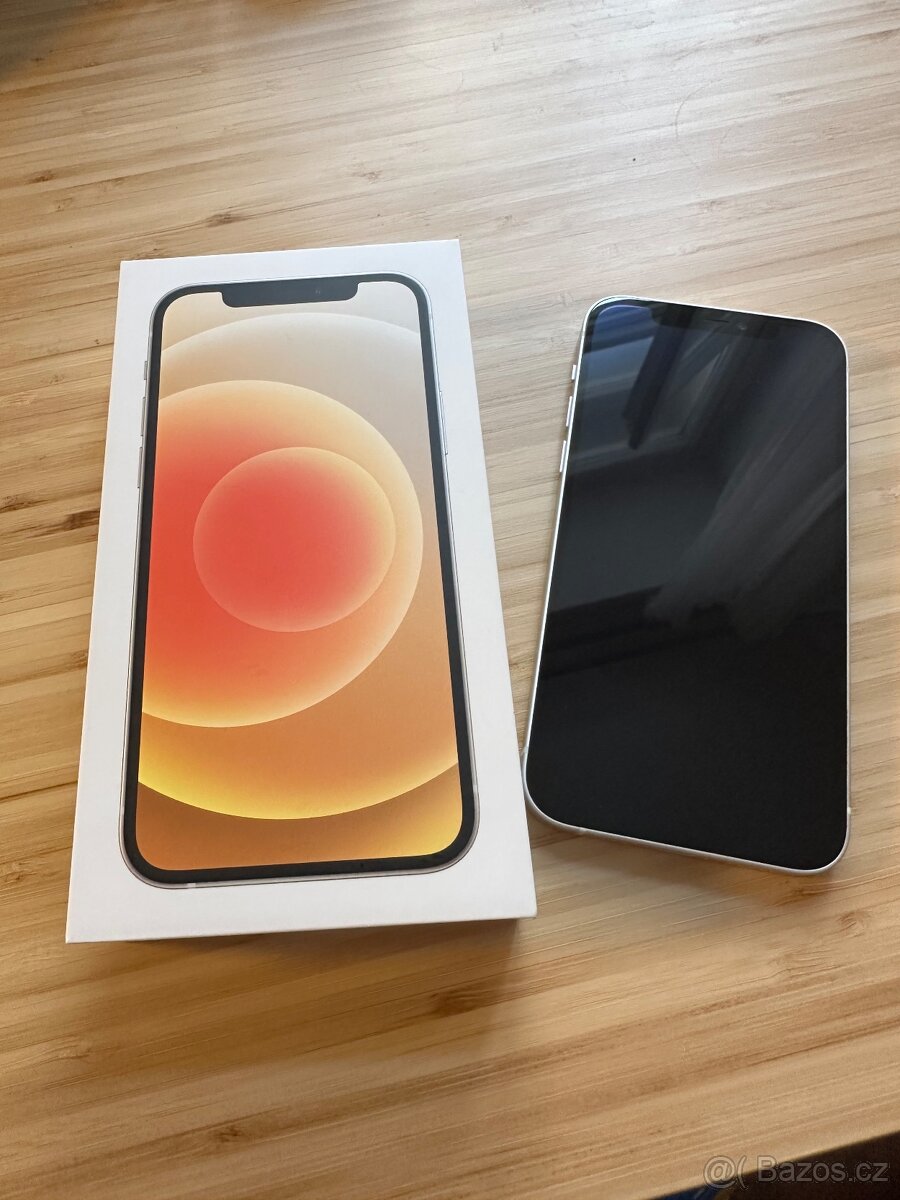 Apple iPhone 12, 128GB, TOP stav A