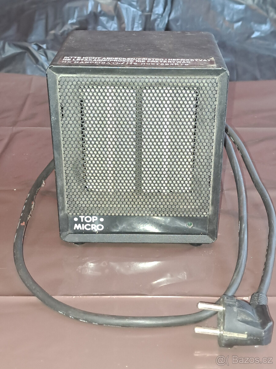 VENTILÁTOR TOPNÝ