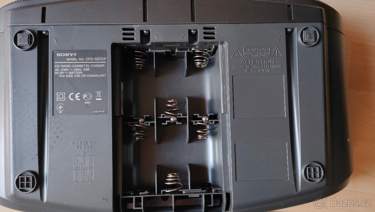 SONY CFD-S07CP multifunkční zařízení