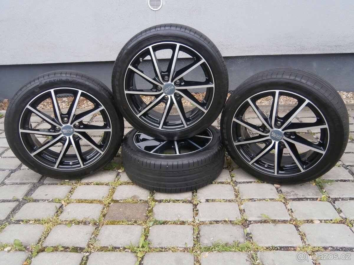 LETNÍ ALU KOLA 5 X 114.3 225 45 18 ORIGINÁL ALUTEC