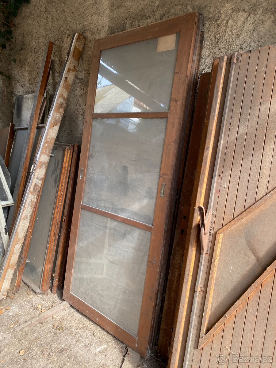 Dřevěné Posuvné dveře 3 panely