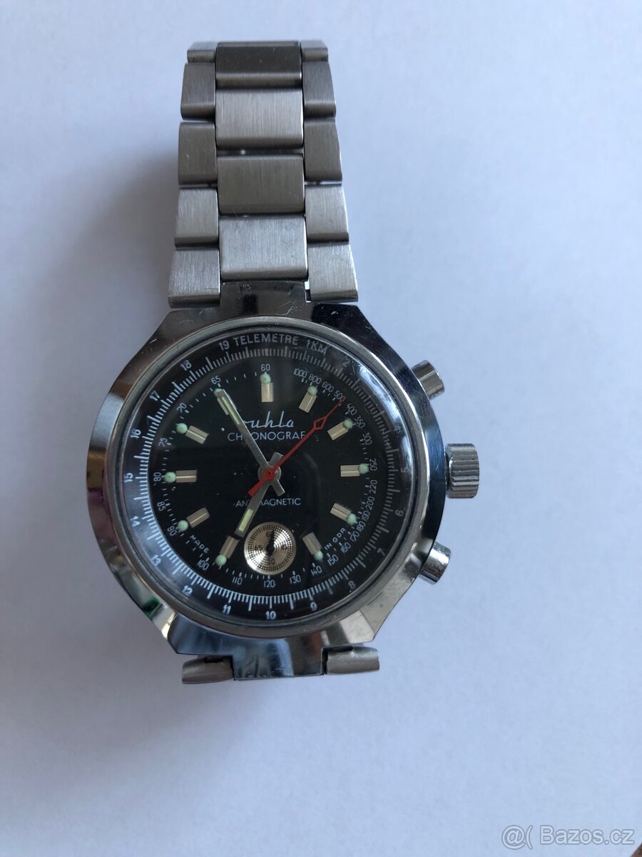 Hodinky RUHLA chronograf TOP STAV