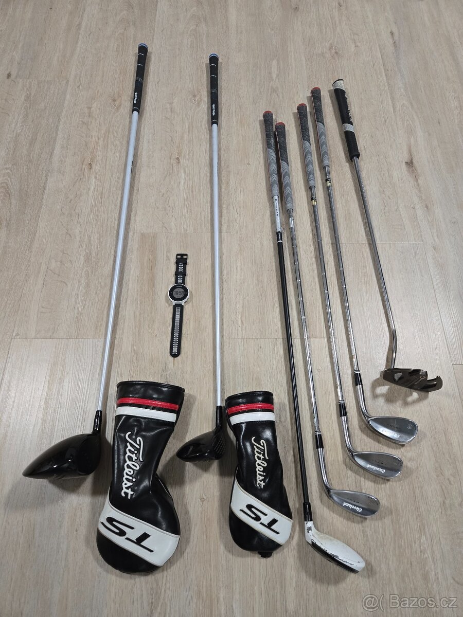 golfové hole Titleist, TaylorMade, Cleveland, Ping