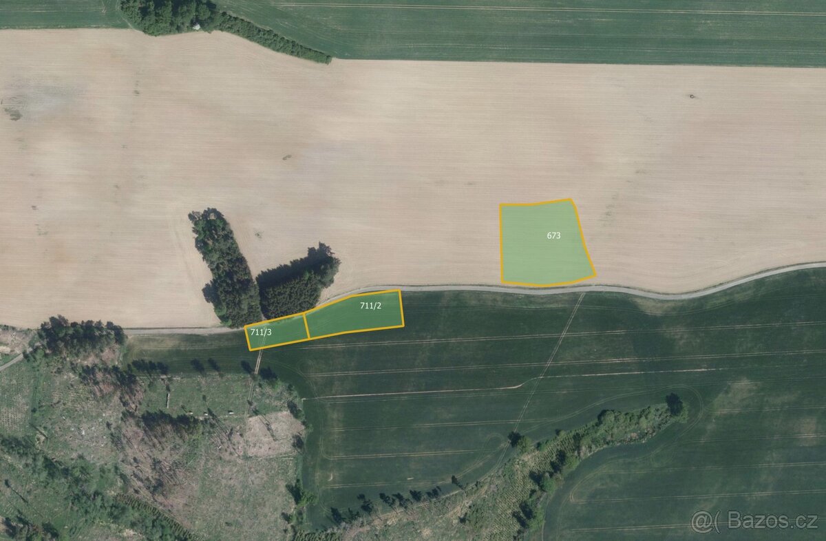 Zemědělská půda, prodej, Hořice, Pelhřimov