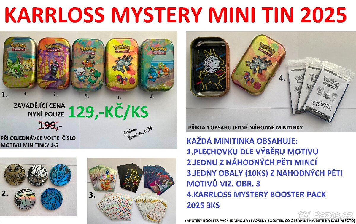 MYSTERY MINITIN 2025 (VYTVOŘENÝ NEOFICIÁLNÍ PRODUKT)