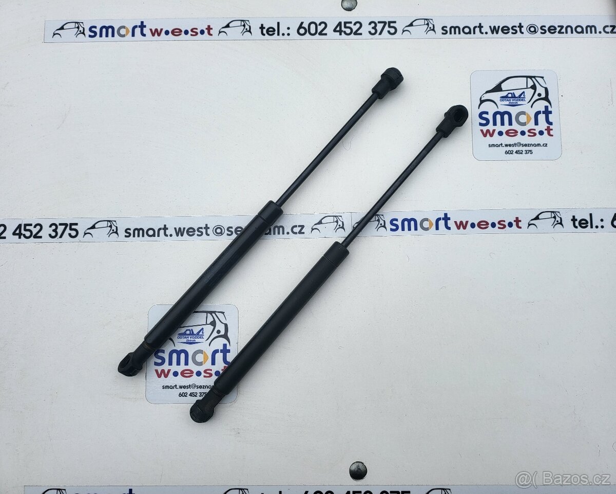 Plynové vzpěry kufru Smart Fortwo 450