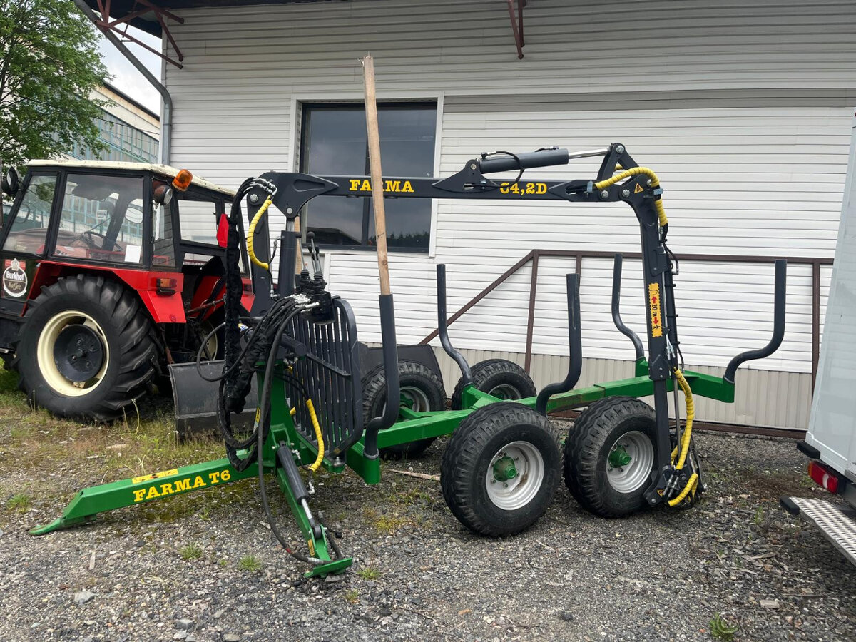 Vyvážečka FARMA CT4,2-6G2 s prodloužením 80 cm