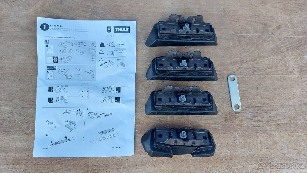 Kit Thule 7044 - HYUNDAI i30 12-17, KIA Cee’d 12-18