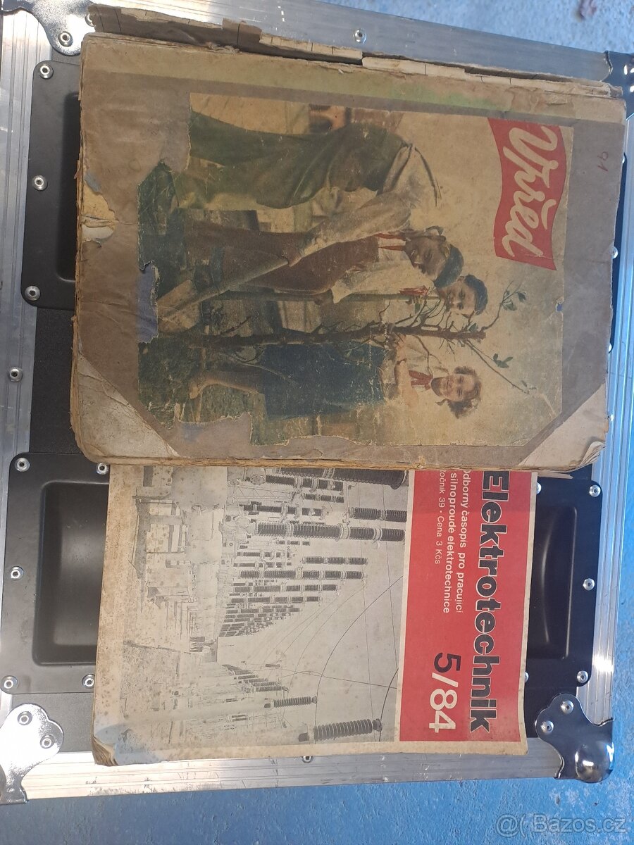 Staré časopisy(ABC, Mladý technik, Kino, Elektrotechnik...)
