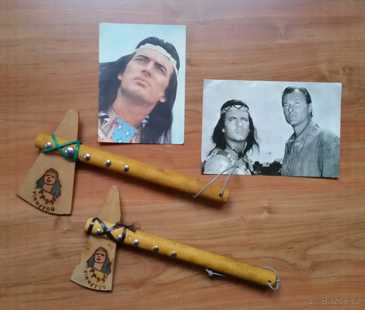 Vinnetou, Shatterhand - tomahavky a pouzdra,kolty