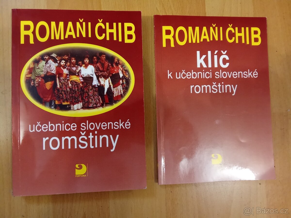 Romaňi čhib - učebnice+ klíč k výuce  romštiny- zánovní