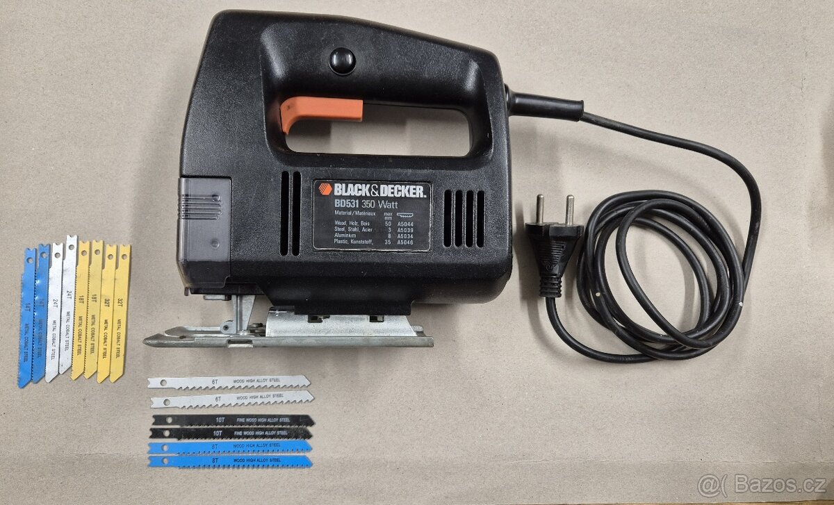 Prodám přímočarou pilu Black&Decker