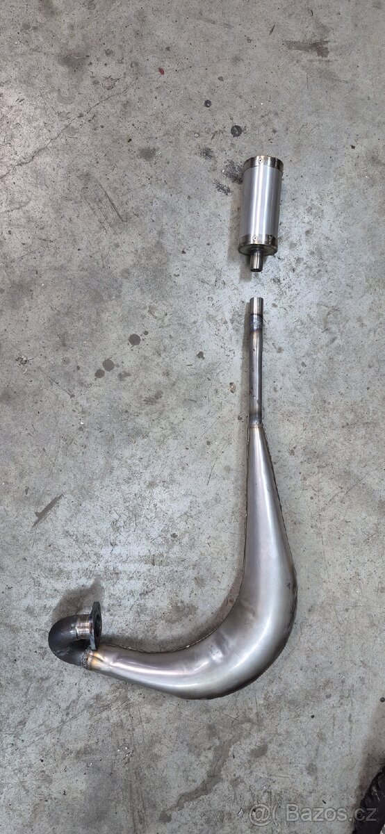 Výfuk jawa 50 pionýr (tuning)