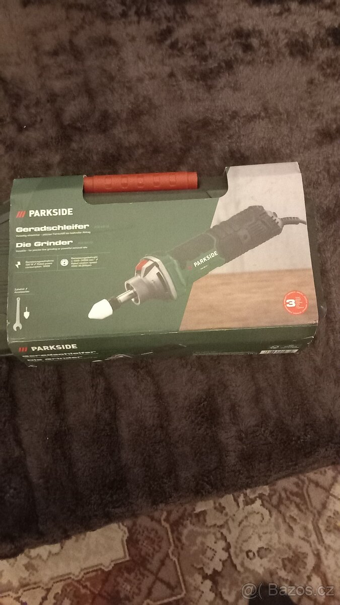 Přimá bruska značky Parkside
