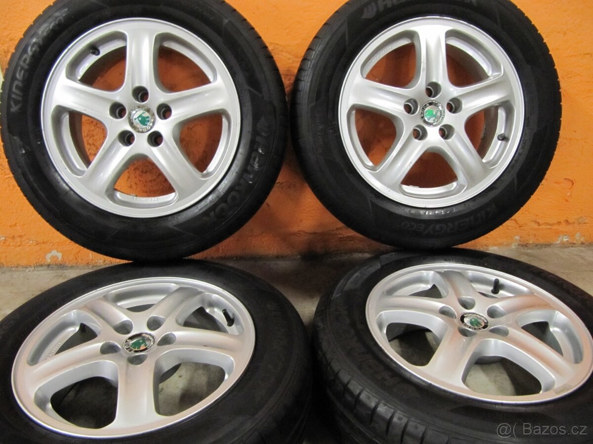 Alu Škoda + 185/65/15 Hankook