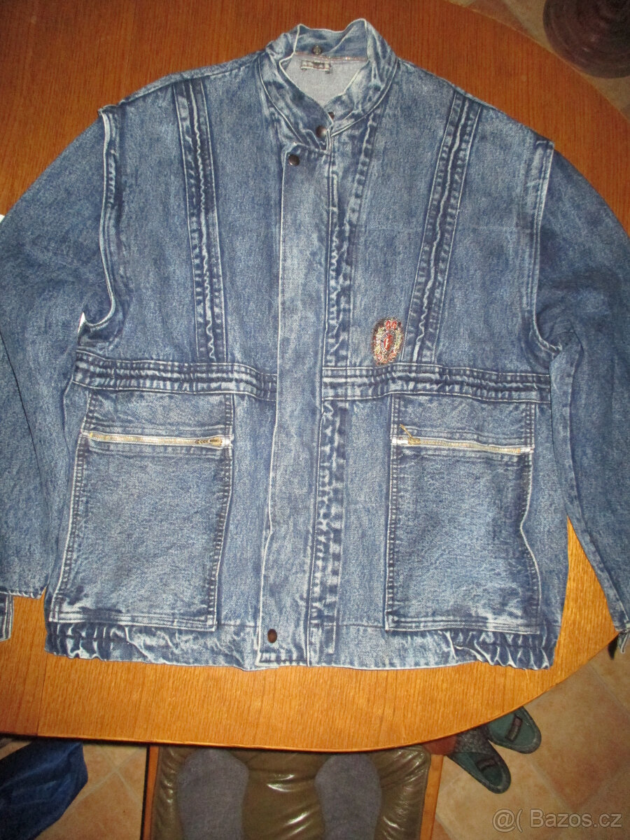 Pánská riflová bunda