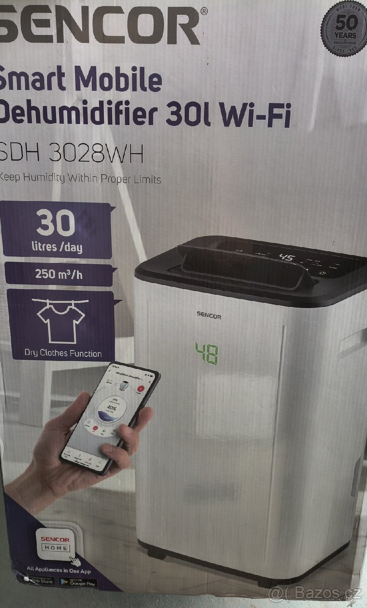 Vysoušeč Sencor SDH 3028WH v záruce