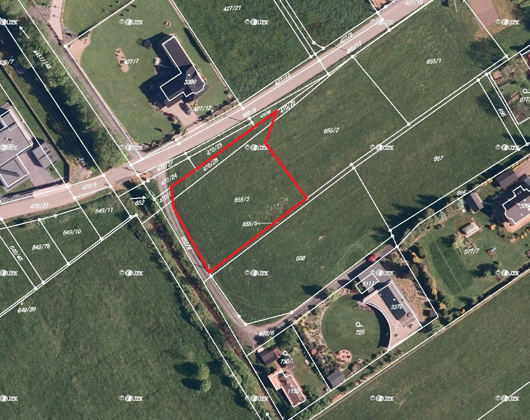 Prodej stavebního pozemku, 1654 m², Ostravice