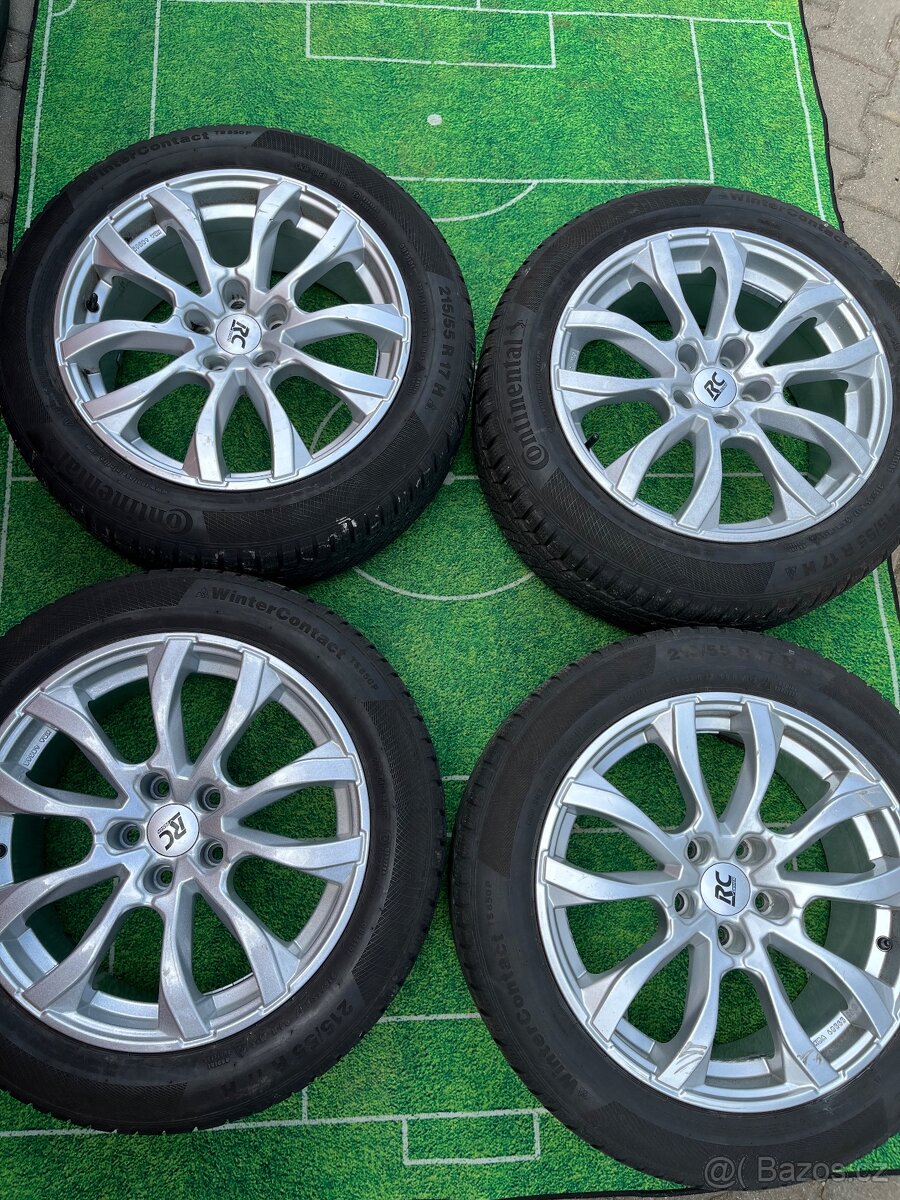 Alu kola Škoda, VW Audi, 5x 112, 7,5 x 17 RC