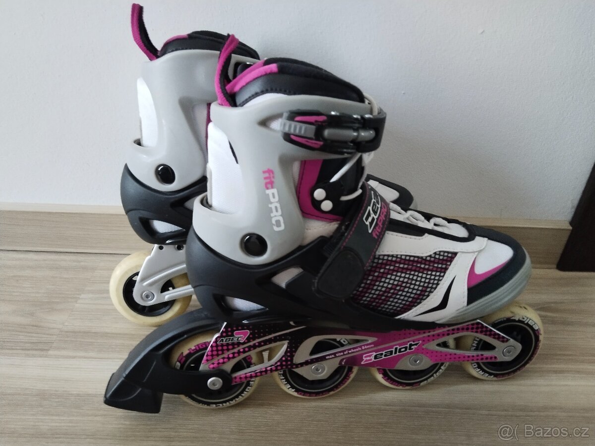Kolečkové brusle Zealot Fitpro W, 38, 39, 40, 41. Pardubice,