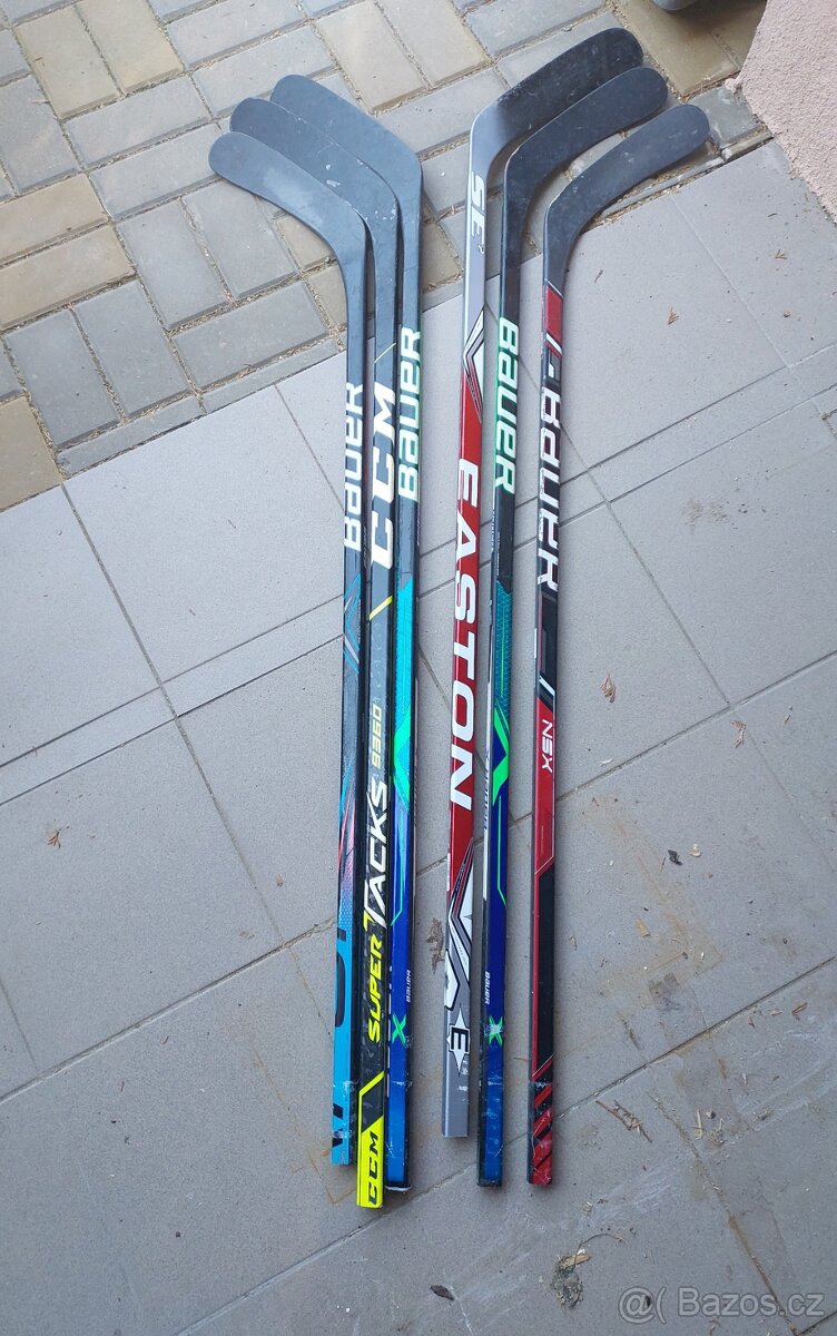 Hokejky CCM, BAUER, EASTON