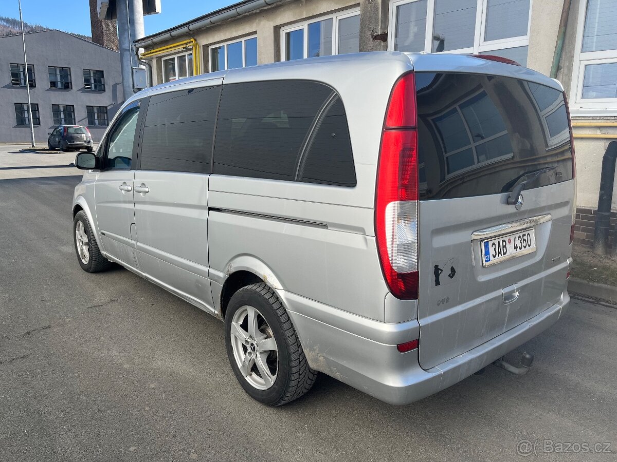 Viano 2.2 CDi 110kW, 2x šoupačky, LONG