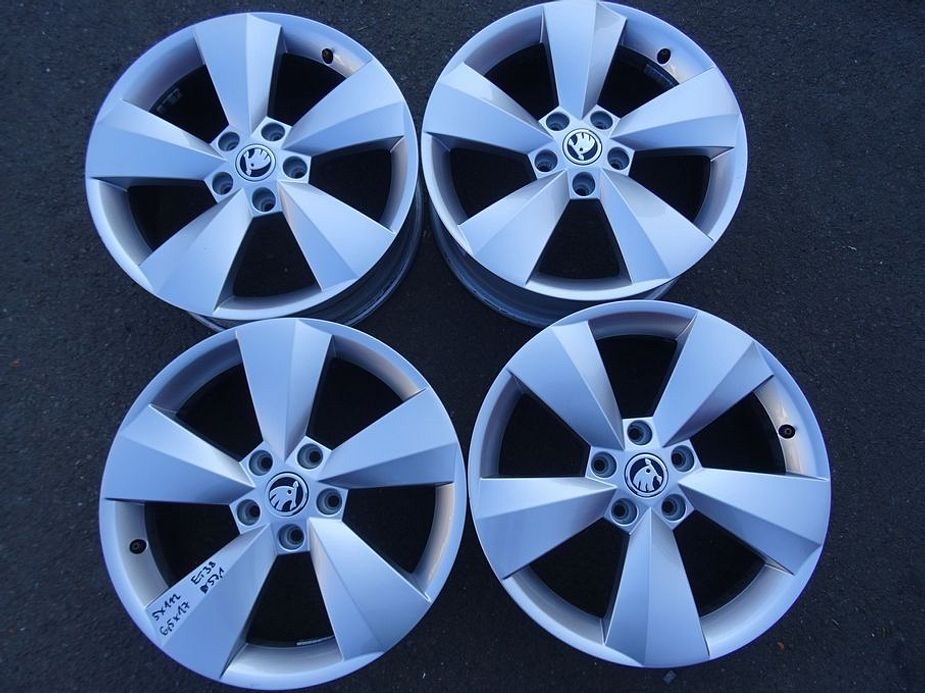 Alu disky origo Škoda Kodiaq, 17", 5x112, ET 38, šířka 7J
