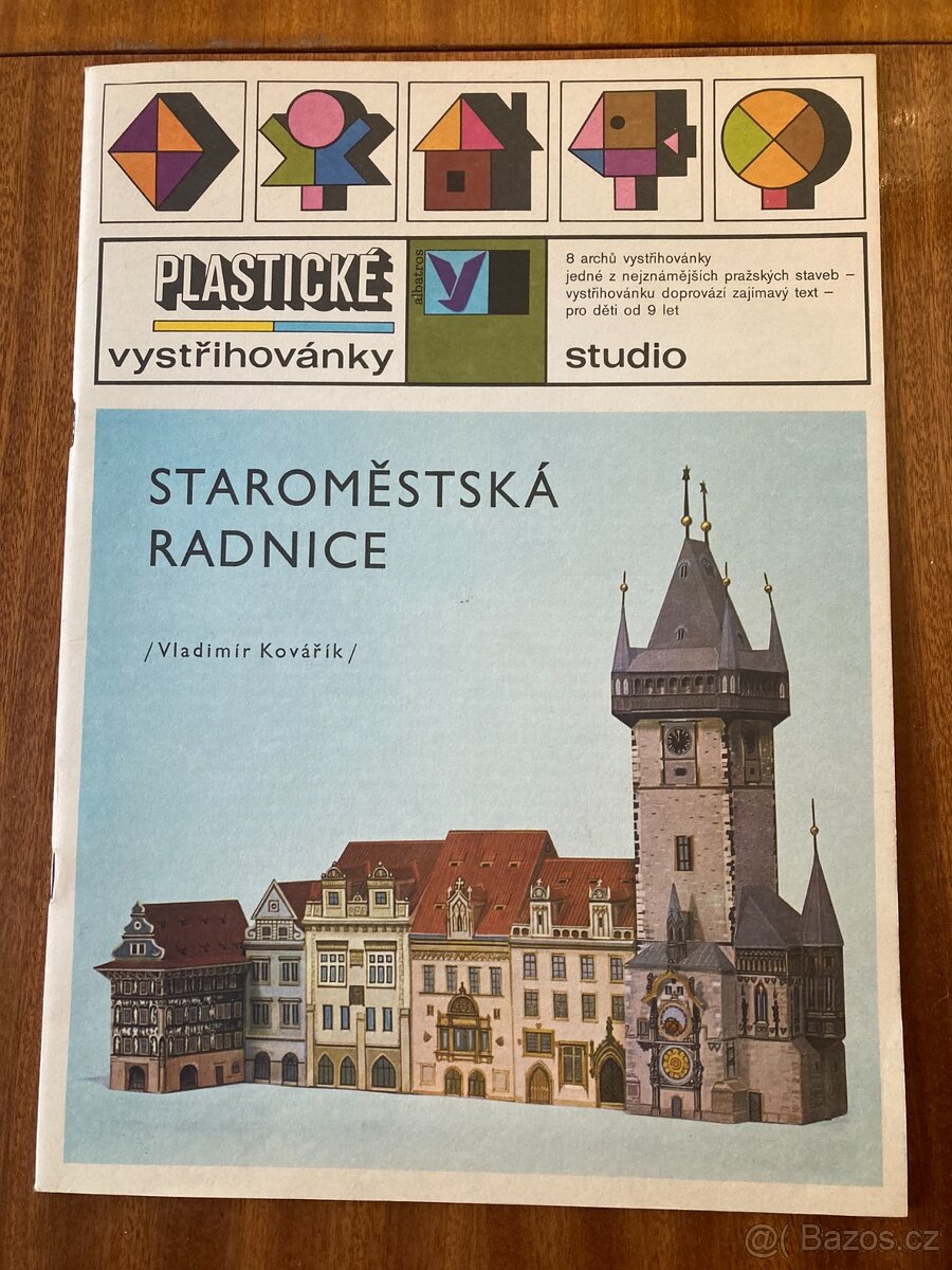 Plastické vystřihovánky Karlštejn, Pražský hrad, ...