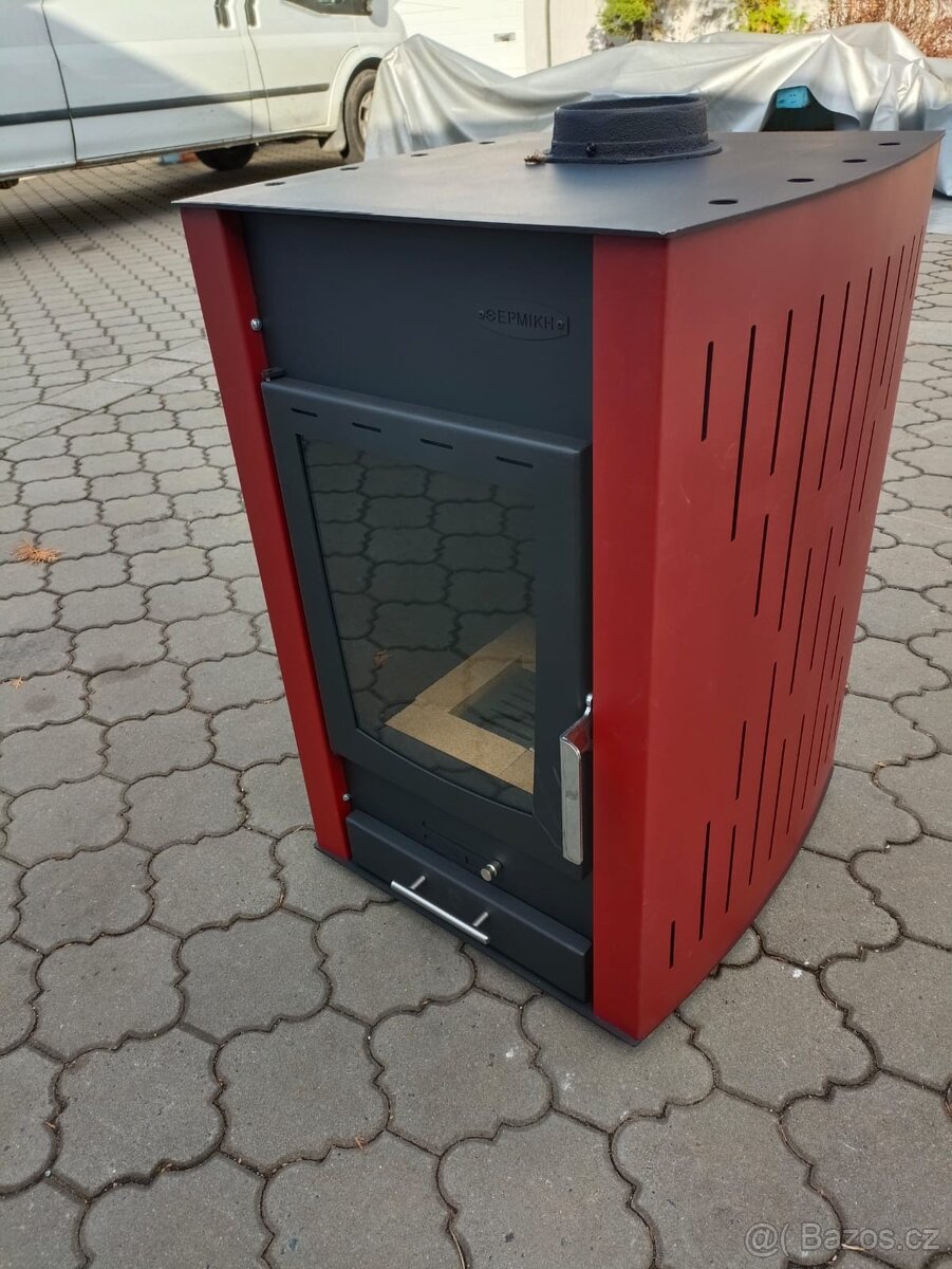 Krbová kamna s teplovodním výměníkem