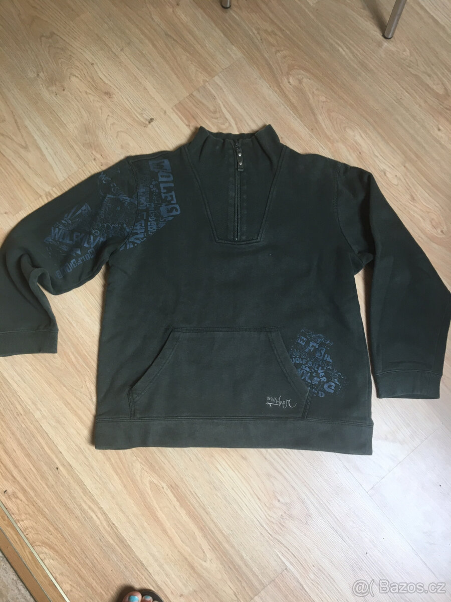 2x mikiny WOLF 140