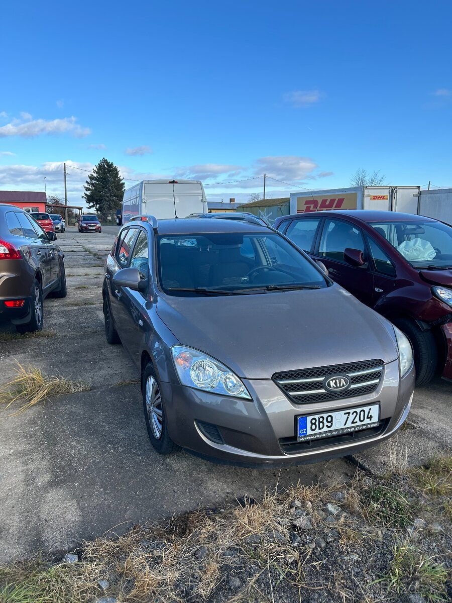 Kia Ceed 1.6 CRDi 85kw, 2009, ČR