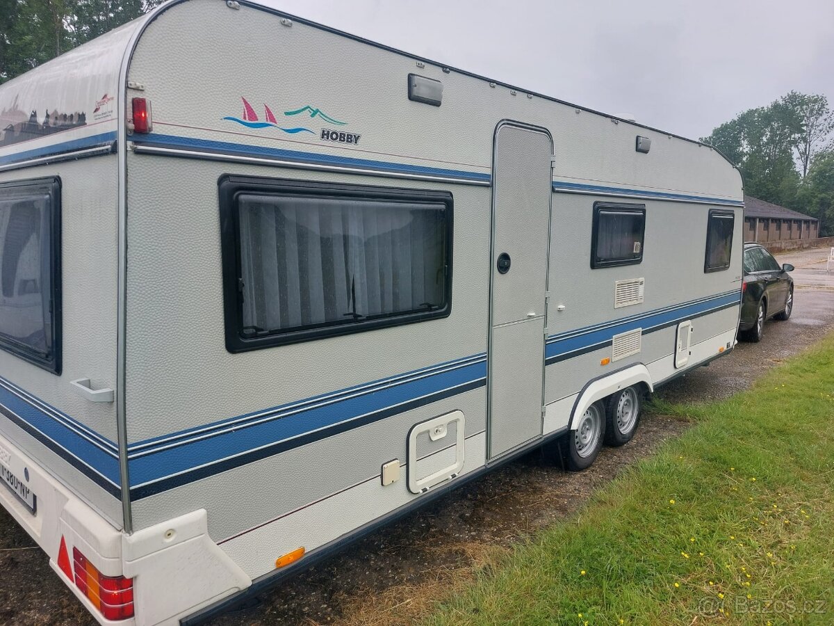 Prodám karavan Hobby 610 TFM, r.v.1994 + stan.