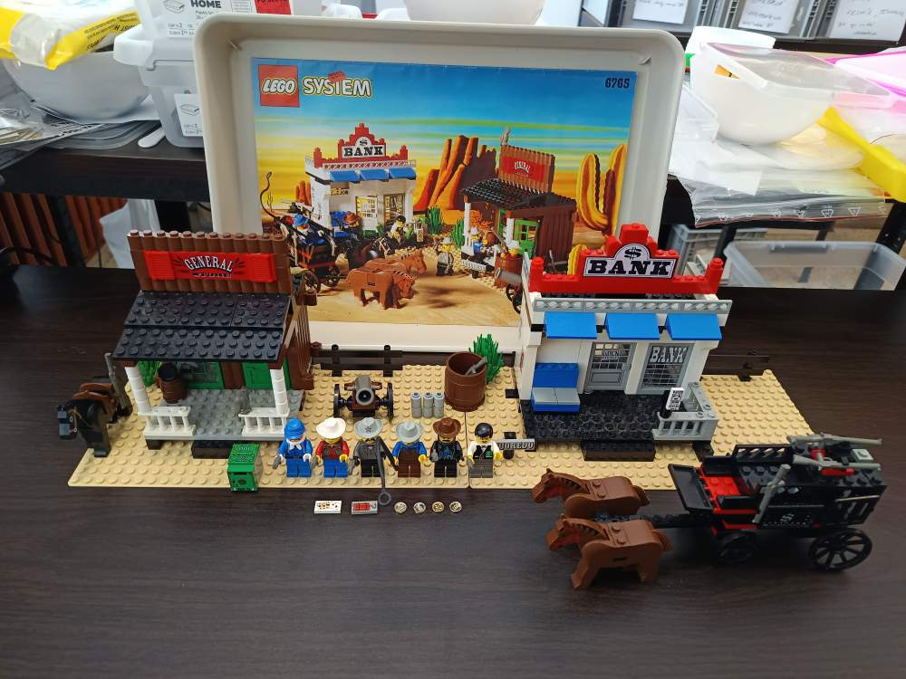 LEGO Western 6765 Gold City Junction +návod