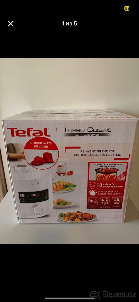 Nový Tefal CY754130 Turbo Cuisine, multifunkční hrnec