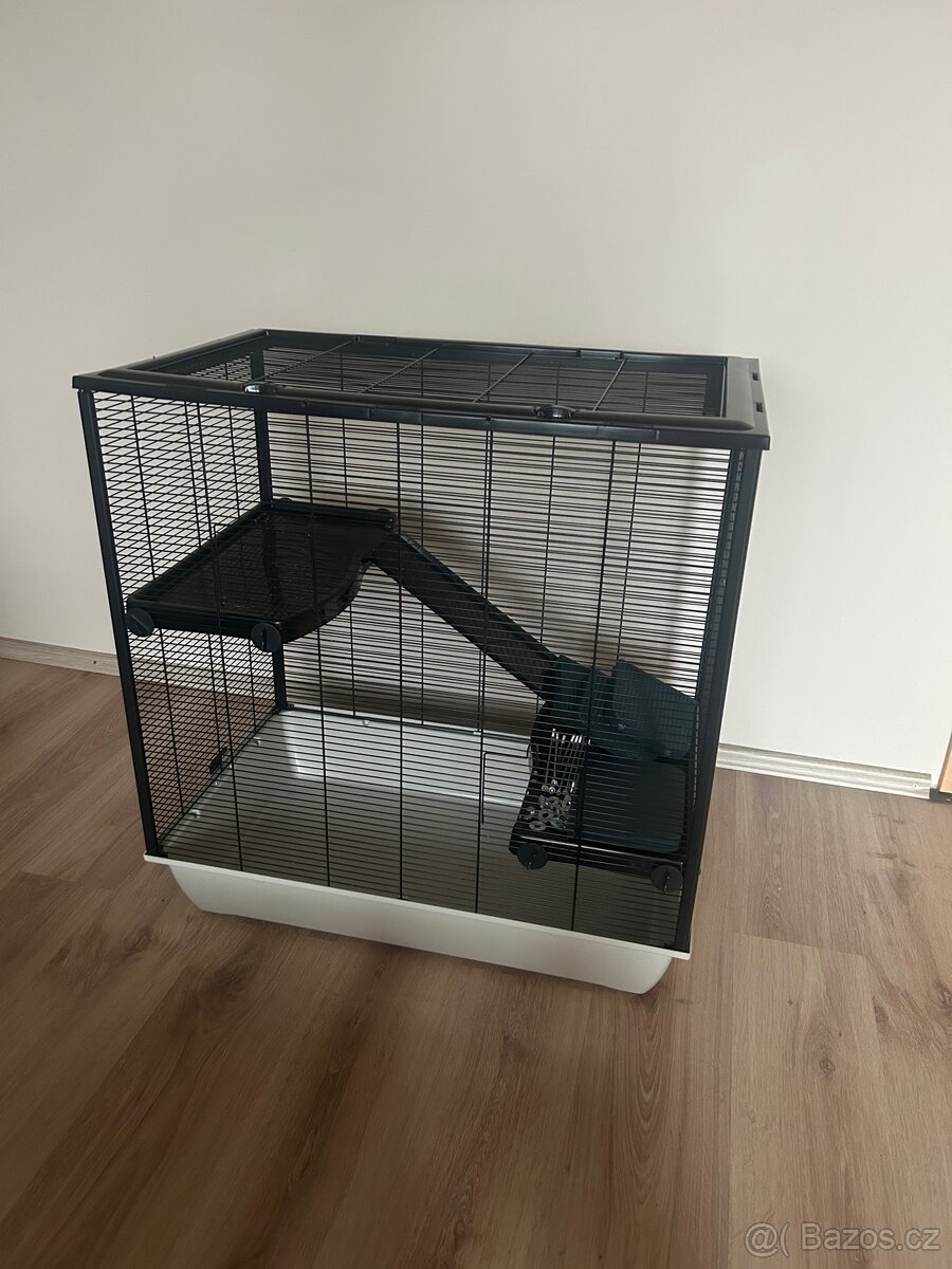 Klec pro malé savce s příslušenstvím