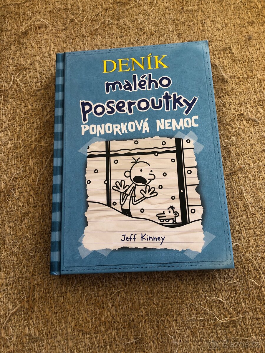 Kniha - Deník malého poseroutky. Ponorková nemoc.