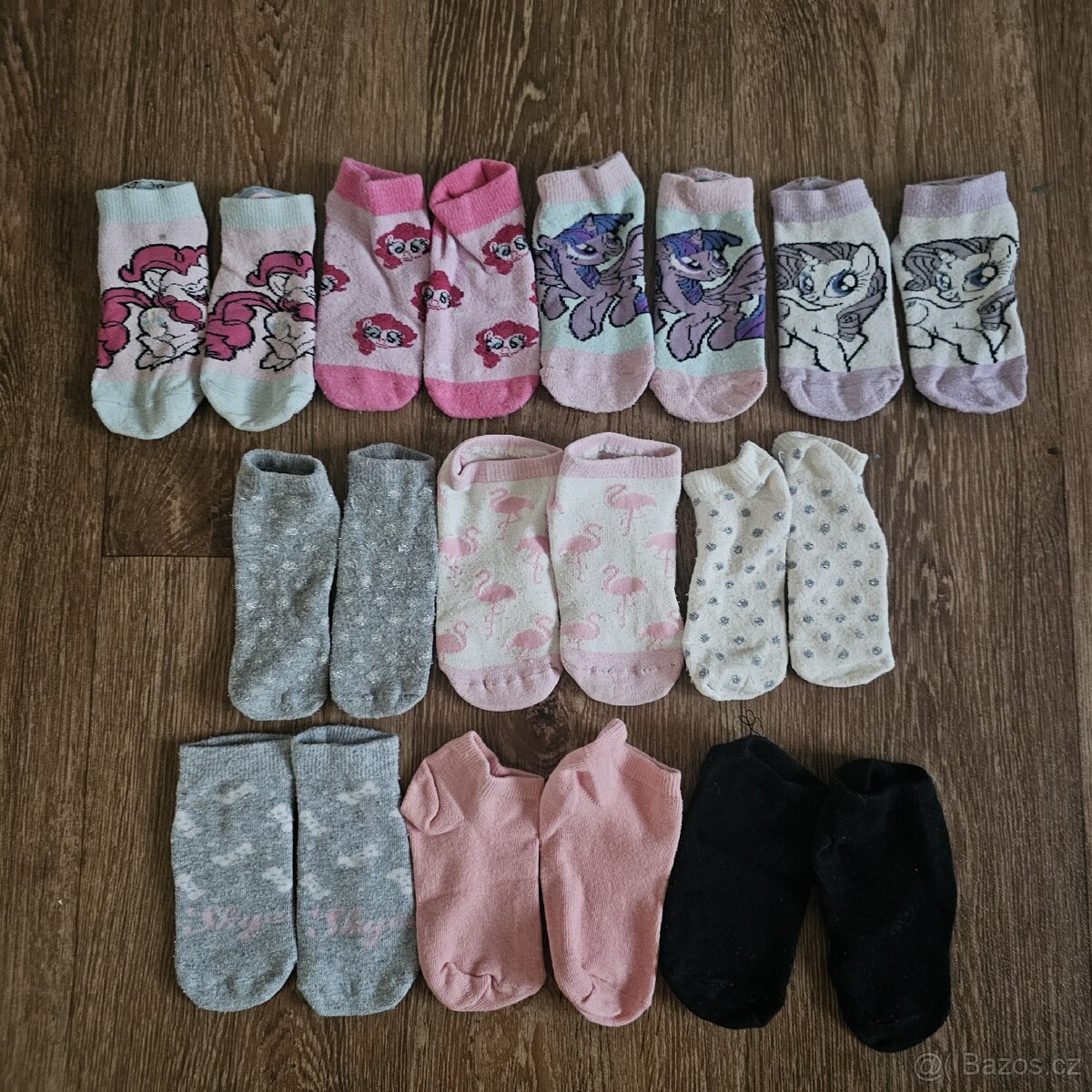 10x nízké kotníkové ponožky 27-30