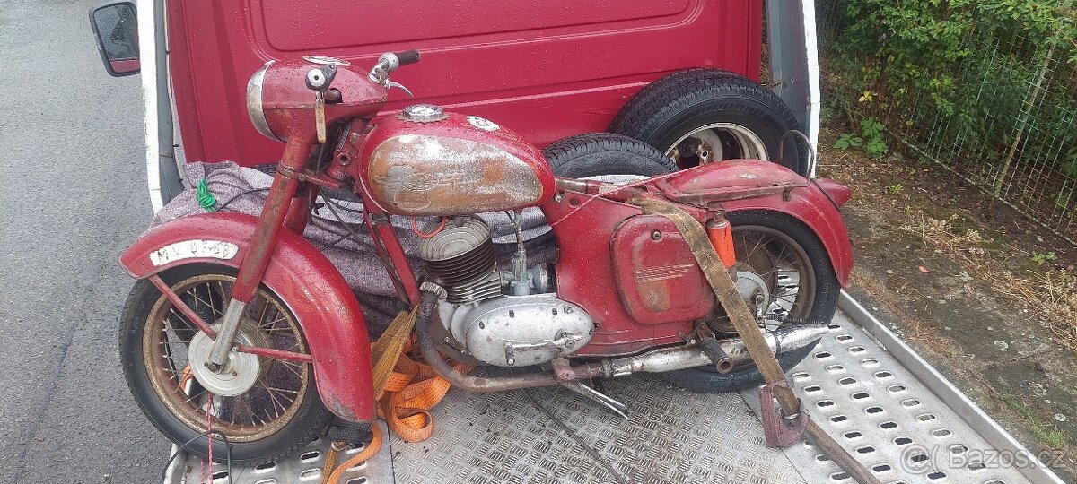 JAWA ČZ 175. 1956 1 série Původní neplatný tp
