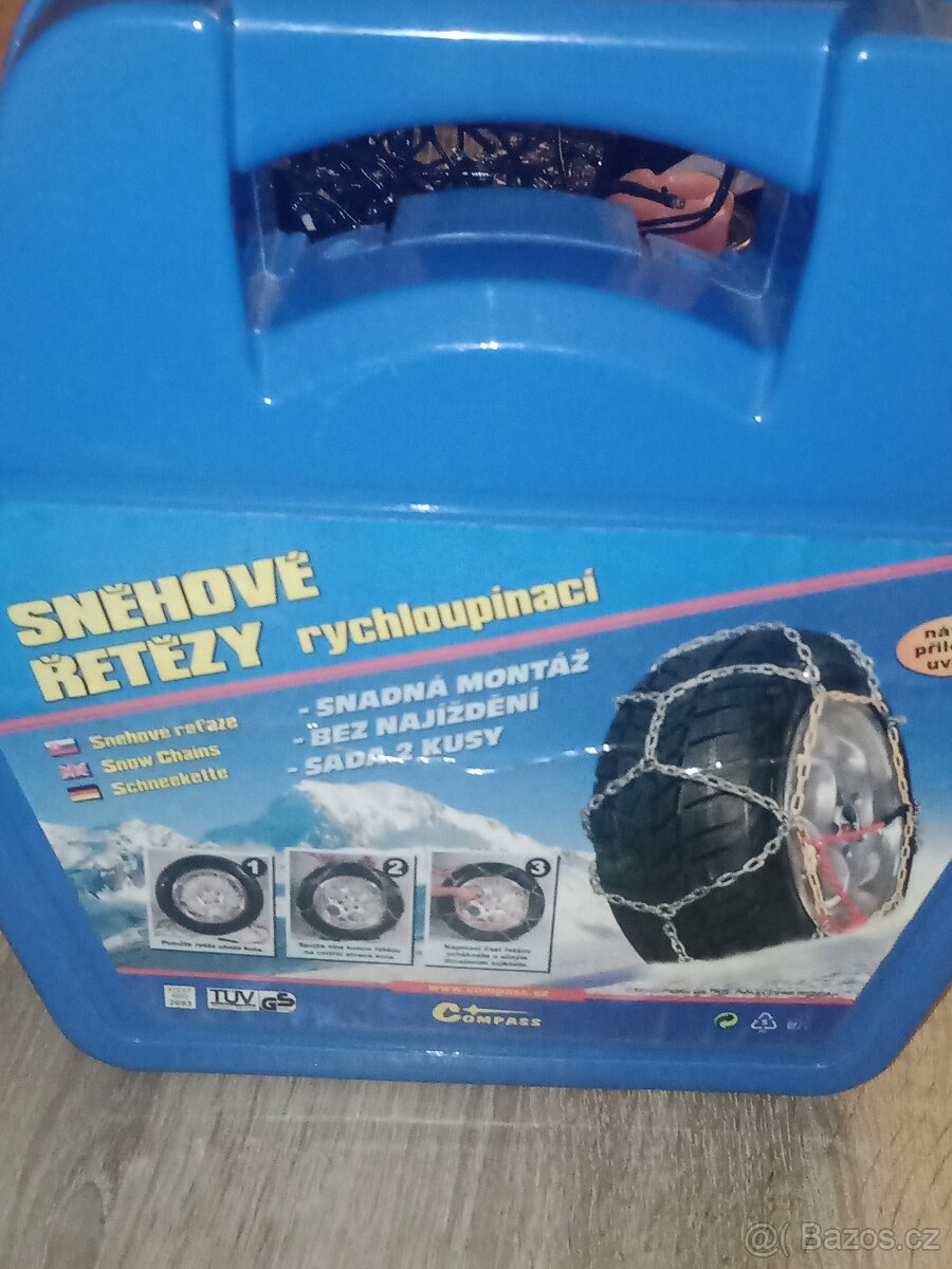 Zimní sněhové řetězy