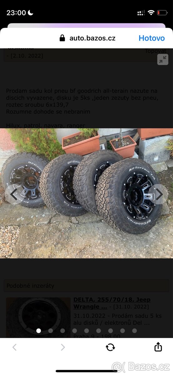 Offroad kola ballistic Hilux