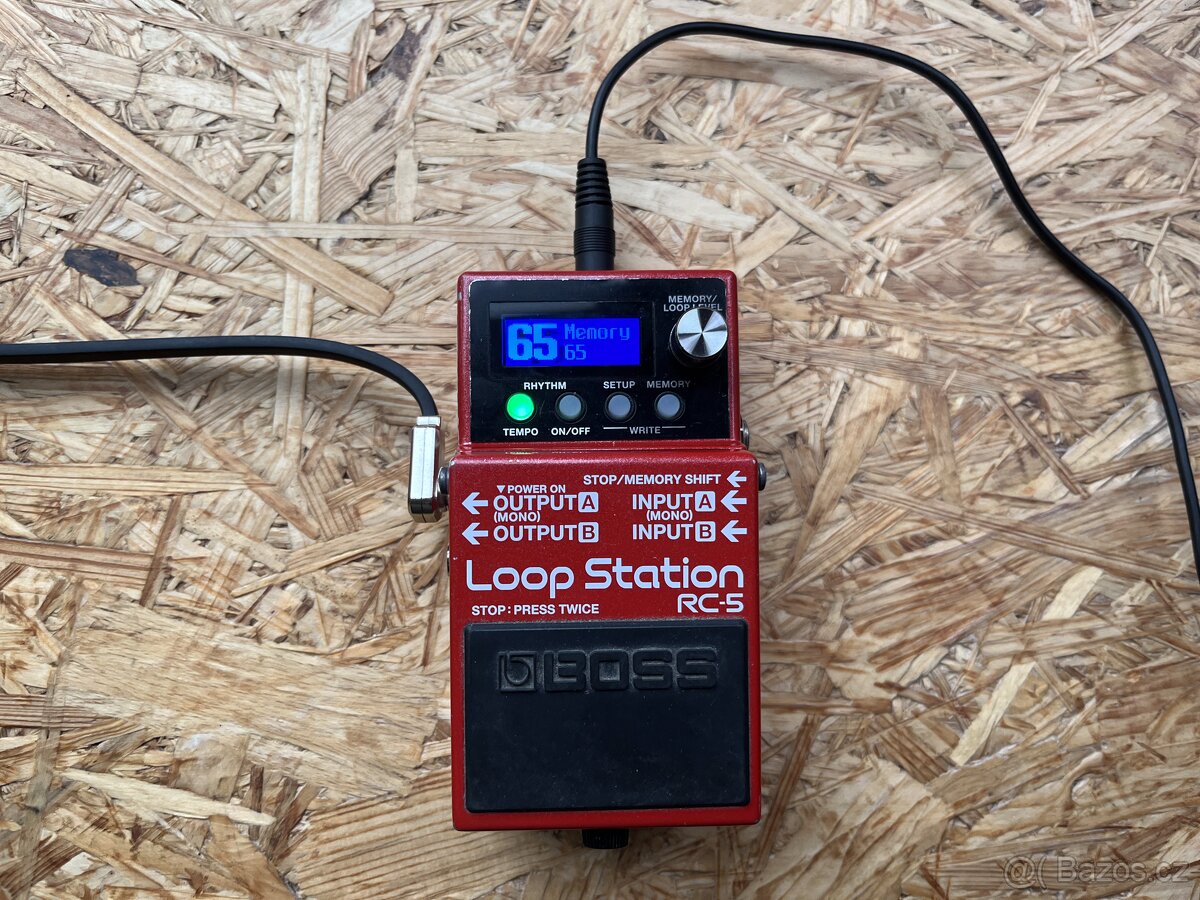 Boss RC-5 Loop Station & Boss FS-5U footswitch